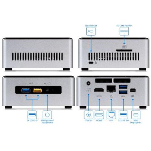 Intel NUC Core i5 NUC6I5SYH - 1.3 Ghz - Ram 16 Go - SSD 250 Go