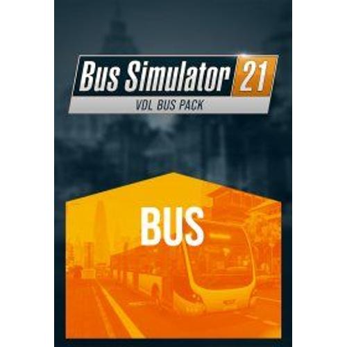 Bus Simulator 21 - Vdl Bus Pack - Steam - Jeu En Téléchargement - Ordinateur Pc