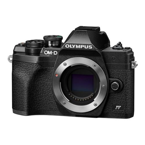 Olympus OM-D E-M10 Mark IV - Appareil photo numérique - sans miroir - 20.3 MP - Quatre tiers - 4K / 30 pi/s - corps uniquement - Wi-Fi, Bluetooth - noir