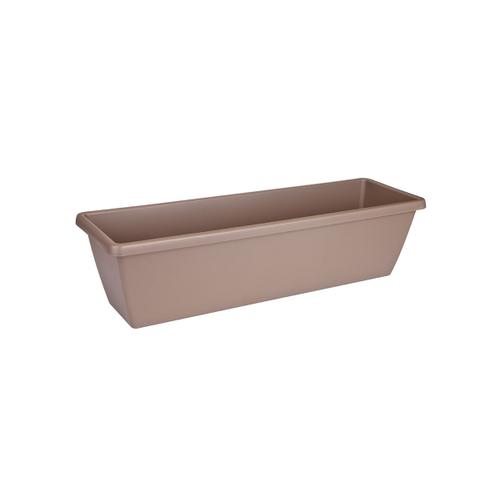 Jardinière Rectangulaire Barcelona Xl - 80 Cm - Taupe - Elho