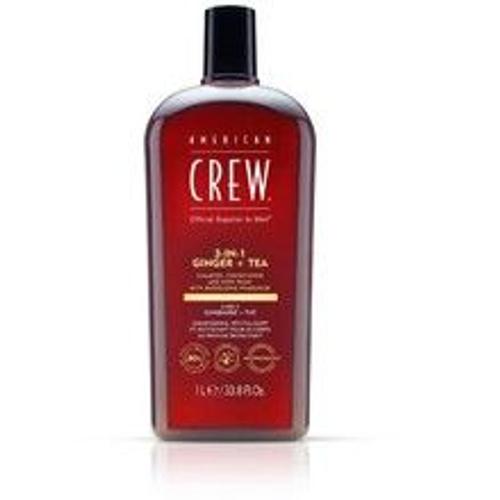 American Crew - Ginger + Tea 3-In-1 Shampoo - ?Ampon, Kondicionér A Sprchový Gel V Jednom 250ml 