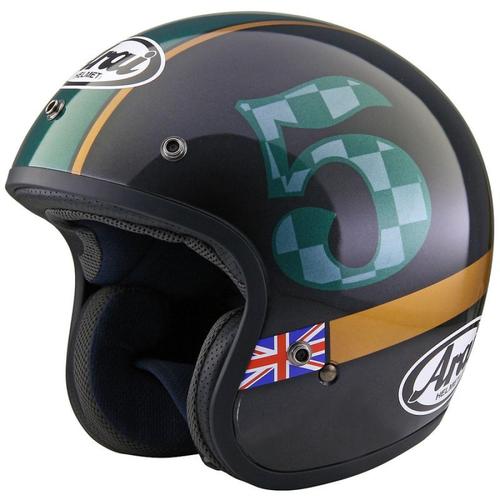 Casque Moto Jet Arai Freeway Classic Union - Noir - Xs