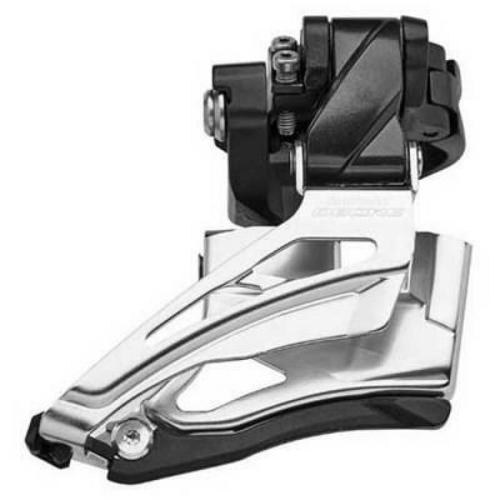 Dérailleur Avant Shimano Deore Fd-M6025 Down Swing Dual Pull 66-69° Collier Haut 1x10v