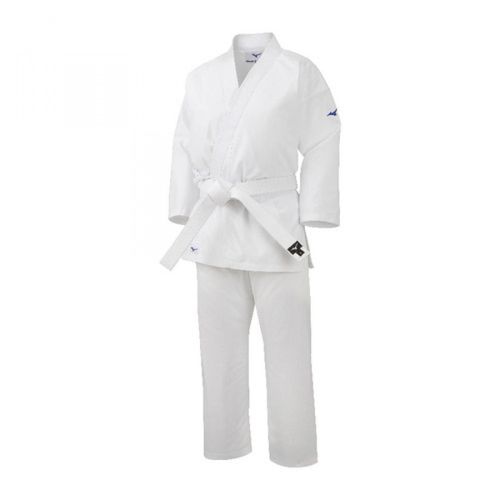 Kimono De Karaté Mizuno Kiai Polyester/Coton - Blanc - 160 Cm
