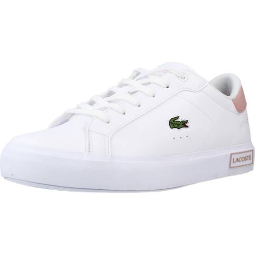 Lacoste Powercourt 0721 1 Suj Wht/Lt Pnk Colour Blanc - 35