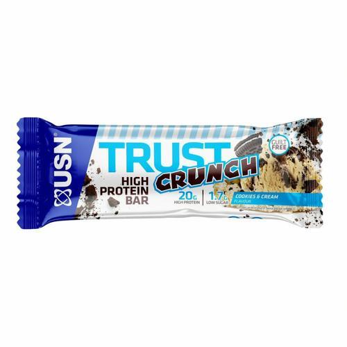 Barres Cookies&cream Usn Nutritiontrust Crunch 60g X 12