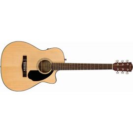 Fender Cc-60sce Concert - Touche Noyer - Naturelle