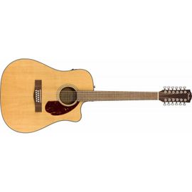 Fender Cd-140sce 12 Cordes - Touche Noyer - Naturelle (+ Étui)