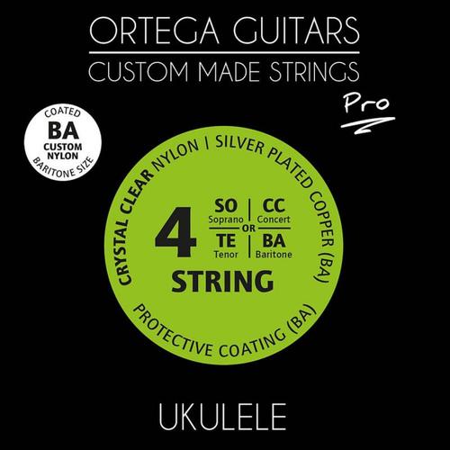 Ortega Ukp-Ba - Jeu Custom Pro Ukulélé Bariton