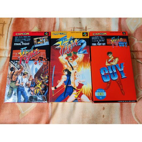 Final Fight, Final Fight 2 & Final Fight Guy Avec Cd - Super Famicom (Ntsc) (Import Japon)