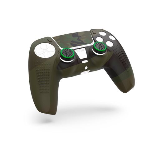Kit D'accessoires 6 En 1 "Camouflage" Pour Manette De Playstation 5
