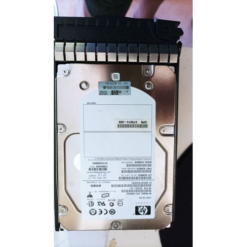 Disques durs SAS pour serveur HP Proliant 145 Go DF0146B8052