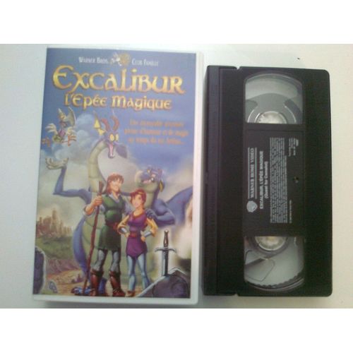 Cassette Vidéo Vhs - Excalibur - L'épée Magique