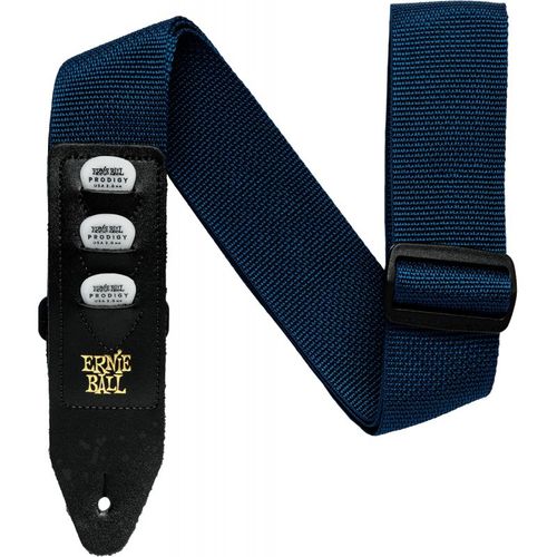 Ernie Ball 4236 - Sangle Pickholder Bleu Marine