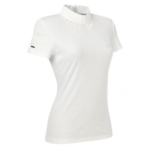 Polo Equith?Me "Efel" - Couleur : Blanc, Taille : S