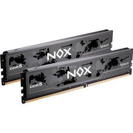 Barrette Mémoire 16go Dimm Ddr5 Apacer Nox Pc5-41600 (5200 Mhz) (noir
