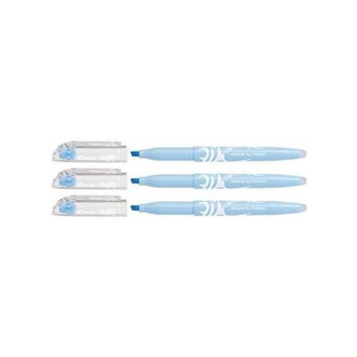 Pilot Lot De 3 Surligneurs Frixion Light Natural, Bleu Ciel