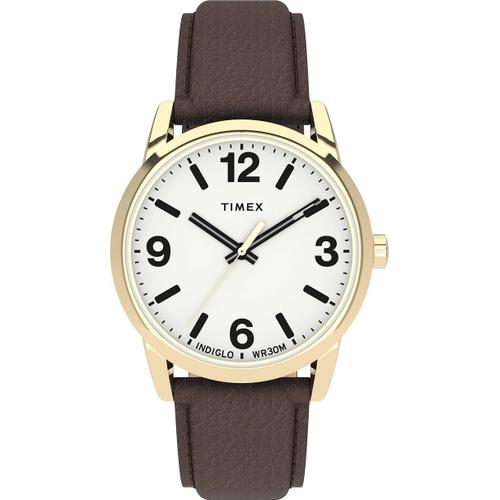 Timex Montre Marron Analogique Hommes Easy Reader Tw2u71500