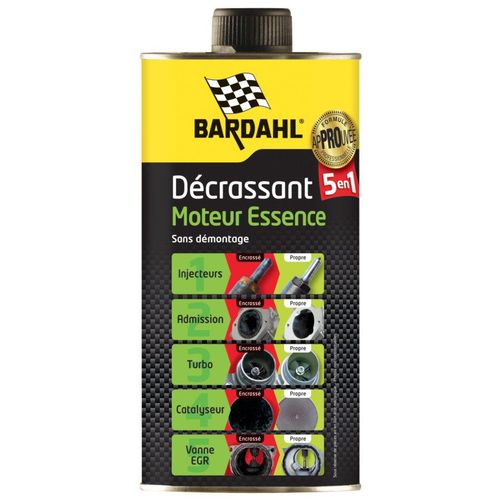 Décrassant 5 En 1 Moteur Essence Bardahl 1 L