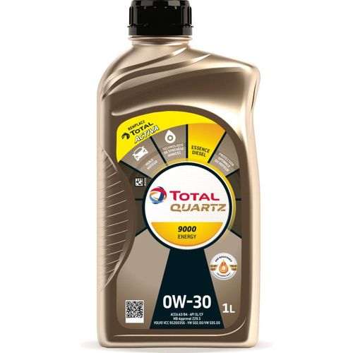 Huile Moteur Total 9000 Energy 0w30 Essence Et Diesel 1 L
