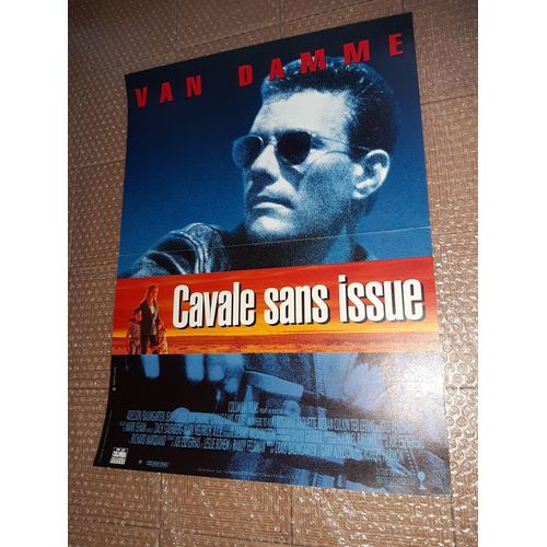 Affiche De Cinéma Cavale Sans Issue 40x60 Cm