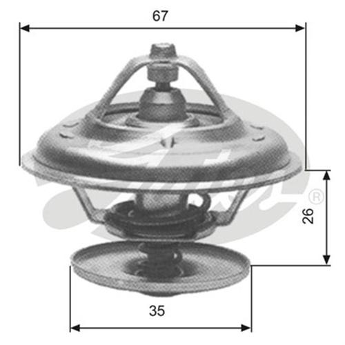 Thermostat Gates Th11680g1