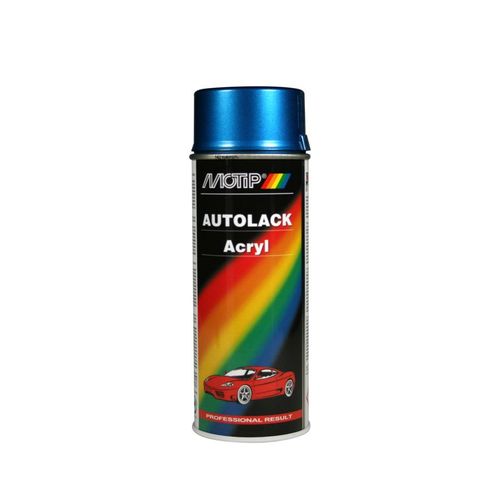 Bombe De Peinture Bleu Métallisé Motip M54620 400 Ml