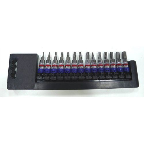 14 Embouts Sur Douille Carré 1/4'' Norauto