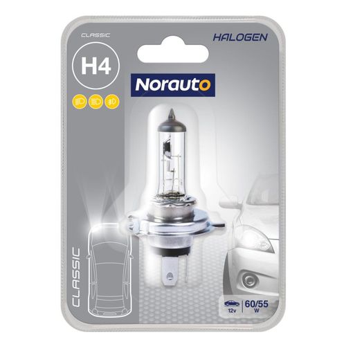1 Ampoule H4 Norauto Classic