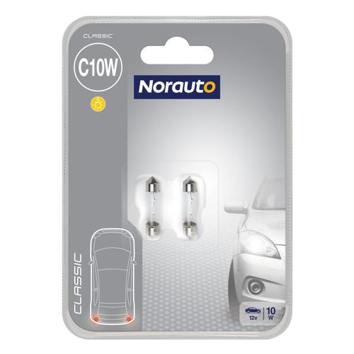 2 Ampoules Navette C10w Norauto Classic