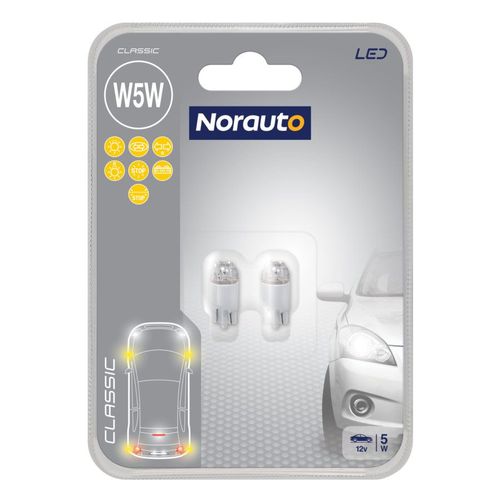 2 Ampoules W5w Norauto Classic Led