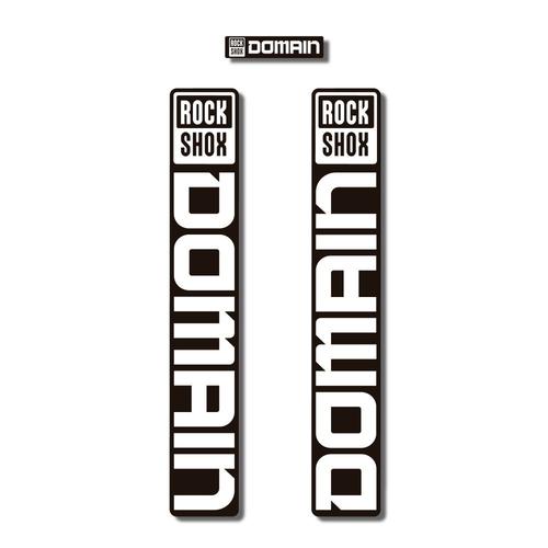 Autocollants Compatible Avec De Fourche De Vélo Rock Shox Domain 2021 Rc/R