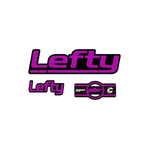 Autocollants Compatible Avec De Fourche De Vélo Lefty Cannondale Pbr 29er - 26"