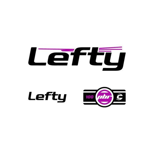 Autocollants Compatible Avec De Fourche De Vélo Lefty Cannondale Pbr 100 - 26"