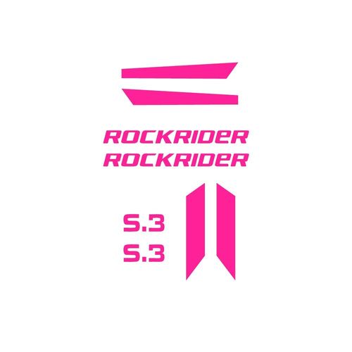Pegatinas Cuadro Bici Rockrider S.3 Mod-1