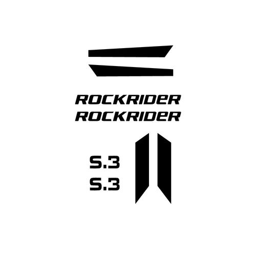 Pegatinas Cuadro Bici Rockrider S.3 Mod-1