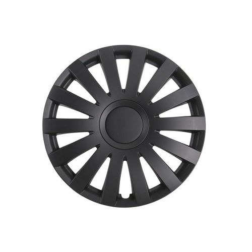 4 Enjoliveurs Noir Mat Norauto Ring 16 Pouces