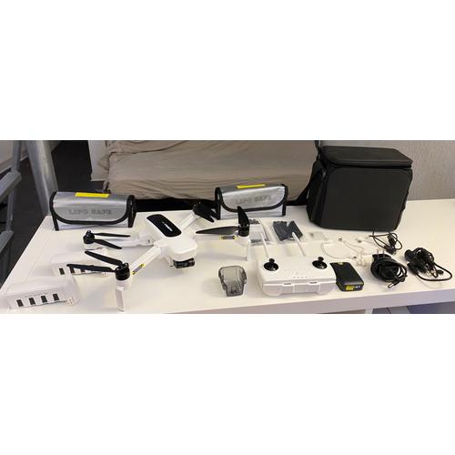 Drone 4k Hubsan Zino Pack Complet + 2 Batteries Sacoche Et Accessoires-Hubsan