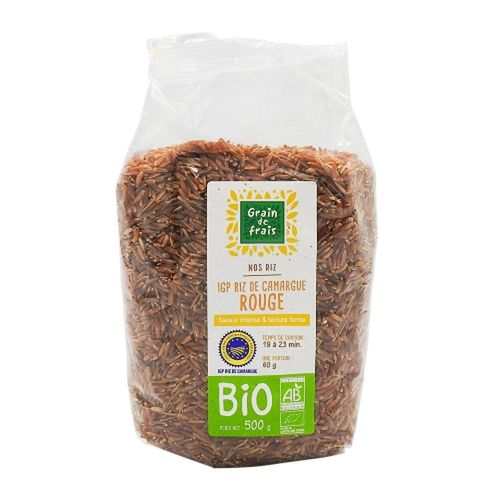 Riz Rouge Bio Camargue Igp - Paquet 500g