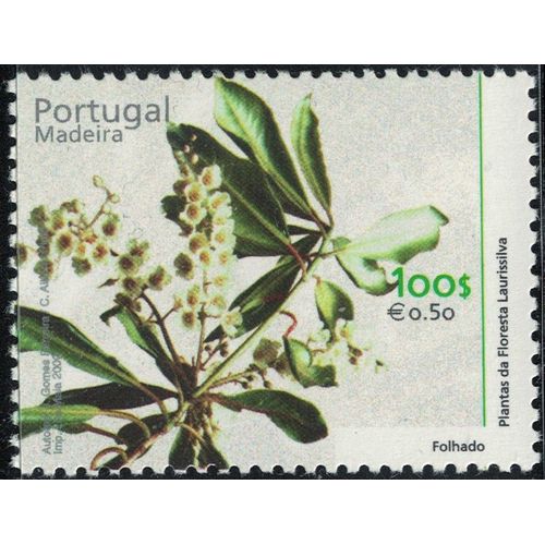 Portugal 2000 Neuf Madère Plantes De La Forêt Clethra Arborea Laurisylve Folhado Y&t Pt Md214 Su