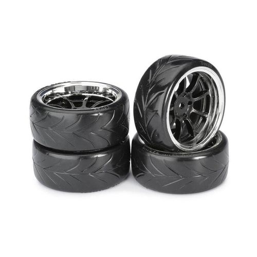 4 Roues Drift Av/Arr Chrome 1/10 Absima 2510044-Absima