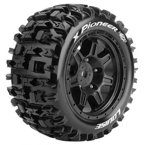 2 Pneus & Jantes Louise X-Pioneer Pour Traxxas X-Maxx 3296b-Louise