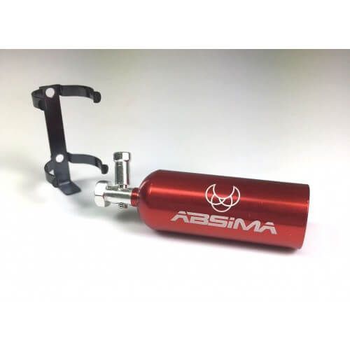 Extincteur En Aluminium Rouge (53x16mm) Pour Crawler - Absima 2320080-Absima