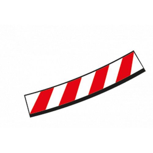 12 Bordures Intérieures Courbe Relevé Radius 4 15° - Carrera 20596-Carrera