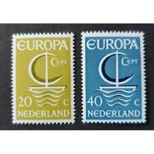 Pays-Bas Europa Cept 1966 Neufs** Luxe