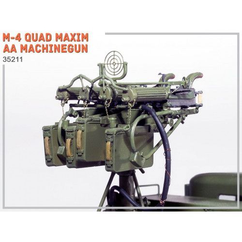 Machine Municipale Aa M-4 Quad Maxim - Mini Art 35211 - 1/35-Mini Art