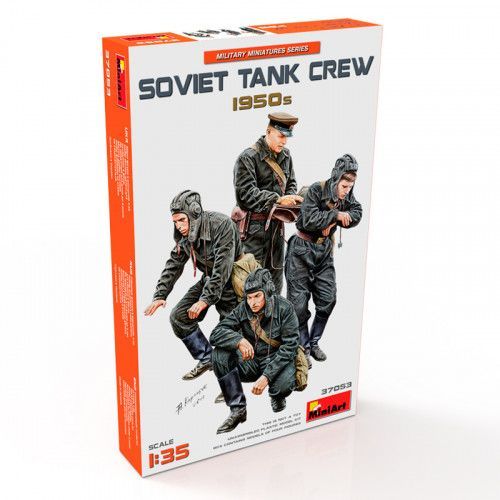 Maquette Militaire Soviet Tank Crew 1950s - Mini Art 37053 - 1/35-Mini Art