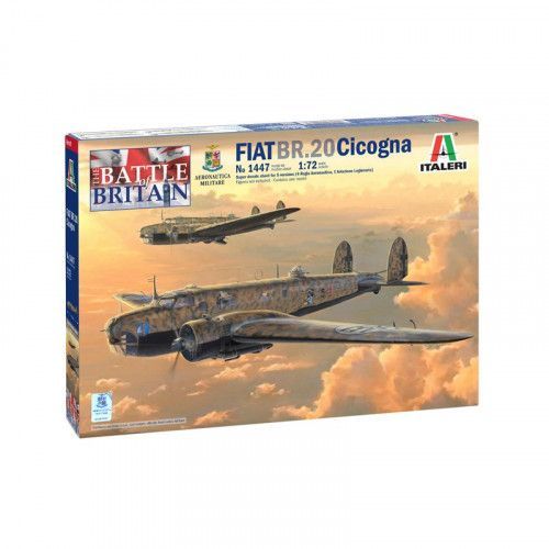 Maquette Avion Fiat Br.20 "Cicogna" - Italeri 1447 - 1/72-Italeri