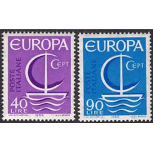 Italie Europa Cept 1966 Neufs** Luxe