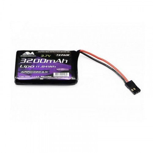 Arrowmax Batterie Lipo 3200mah 3.7v Pour Radio Sanwa Mt-44 - Am-700991-Sanwa